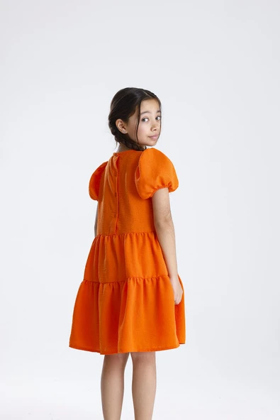 Basic Düz Elbise - 8