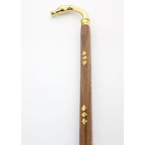 Pirinç At Büstü Baston Model 2 ürün görseli