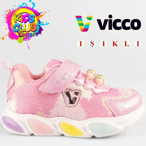Vicco Gelato Işıklı Ortopedik Çocuk Spor Ayakkabı ürün görseli 1