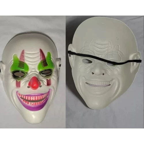 Psikopat Palyaço Temalı Joker Maskesi - 5
