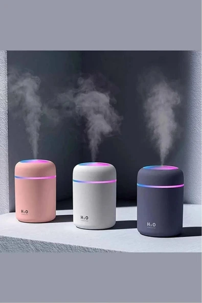 300 Ml Ulrasonik Hava Nemlendirici Buhar Makinesi Ve Aroma Difüzörü - 3