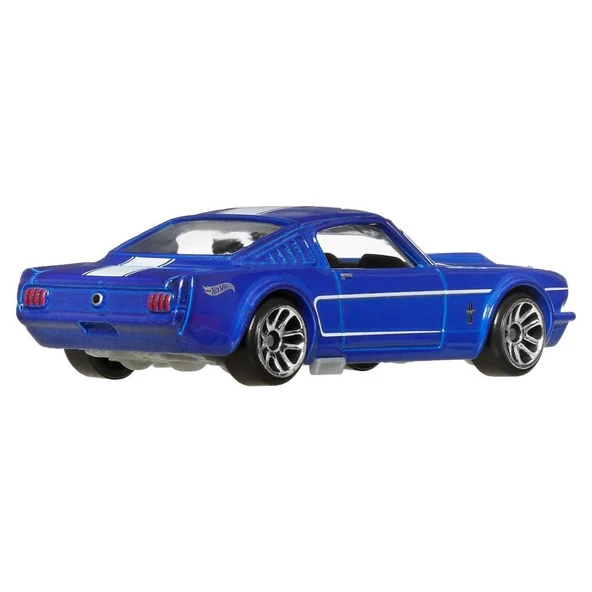 Hot Wheels 60. YIL MUSTANG SERİSİ ARABALAR 65 FORD MUSTANG 2+2 FASTBACK GRT01 - JBY49 - 3