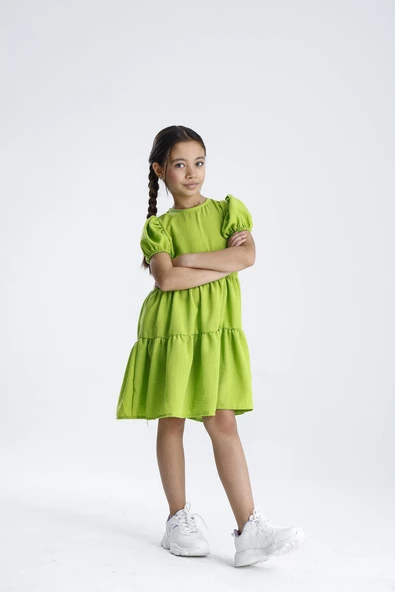 Basic Düz Elbise - 12