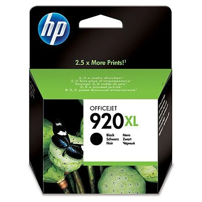 HP CD975AE (920XL) SIYAH YUKSEK KAPASITELI MUREKKEP KARTUSU 1.200 SAYFA