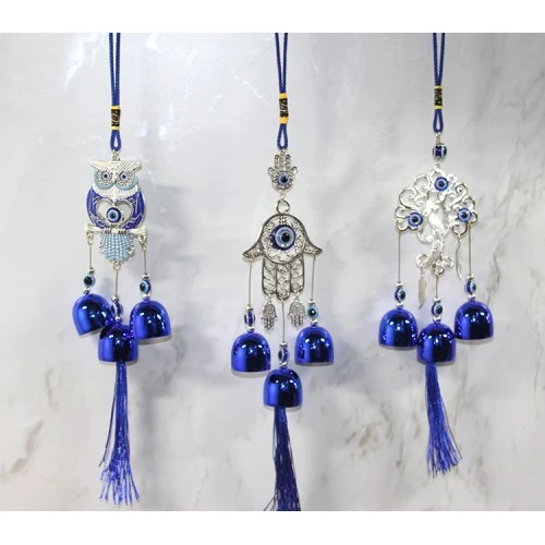 Metal Nazar Boncuğu Çan Model 6 ürün görseli