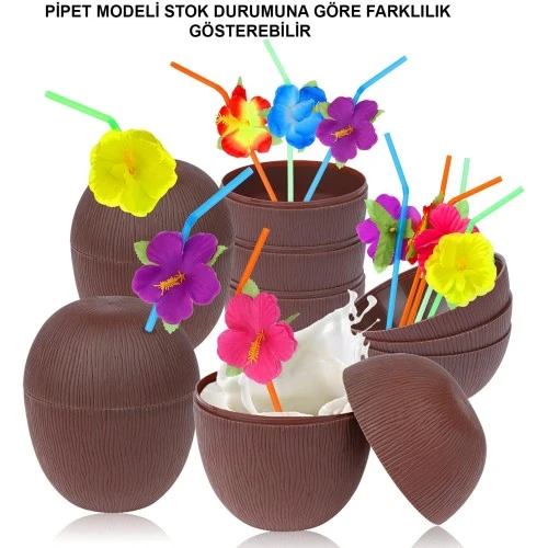 Hindistan Cevizi Pipetli Bardak ürün görseli