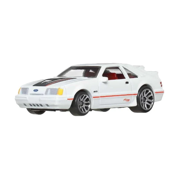 Hot Wheels 60. YIL MUSTANG SERİSİ ARABALAR 84 FORD MUSTANG SVO GRT01 - JBY50 - 5
