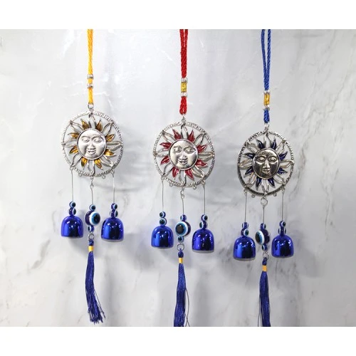 Metal Nazar Boncuğu Çan Model 13 ürün görseli 1