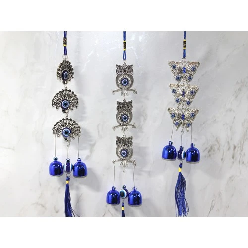 Metal Nazar Boncuğu Çan Model 21 ürün görseli 1