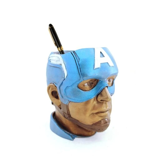 Polyester Kaptan Amerika Kalemlik - Resim 2