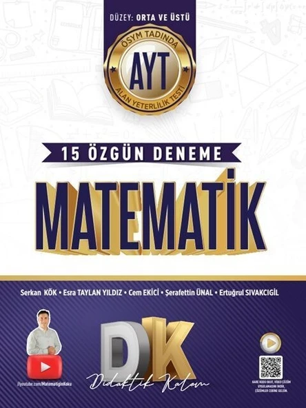 AYT Matematik 15 Deneme Didaktik Kalem