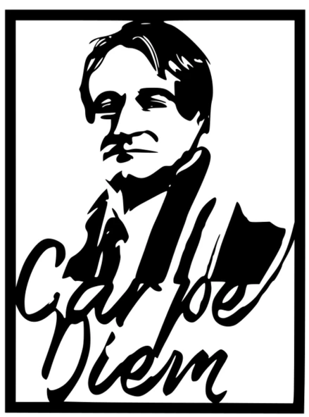 Byrpos Robin Williams, Carpe Diem Wall Art P896487 3Dmarket.online