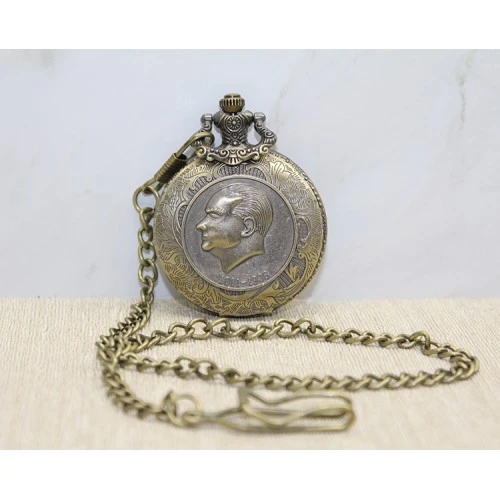 Atatürk Tasarımlı Köstekli Saat ürün görseli