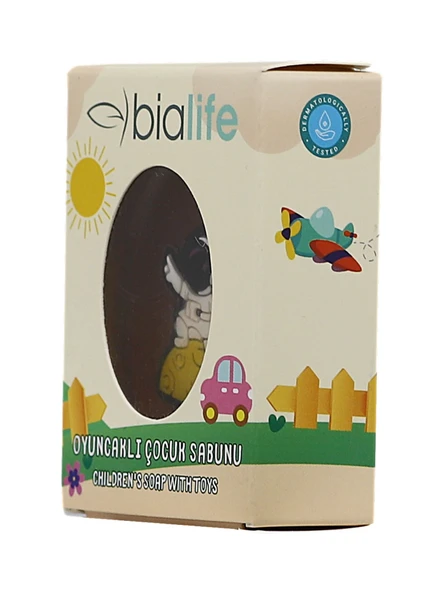ÇİKOLATA Özlü El Yapımı Oyuncaklı Çocuk Sabunu - Bialife - 5