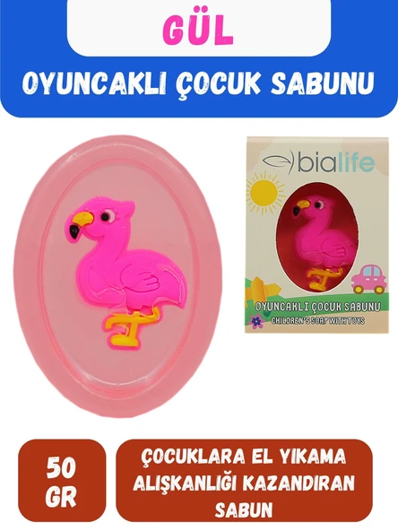 GÜL Özlü El Yapımı Oyuncaklı Çocuk Sabunu - Bialife