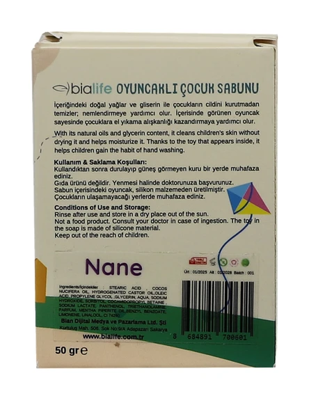 NANE Özlü El Yapımı Oyuncaklı Çocuk Sabunu - Bialife - 4