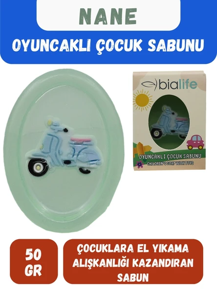 NANE Özlü El Yapımı Oyuncaklı Çocuk Sabunu - Bialife