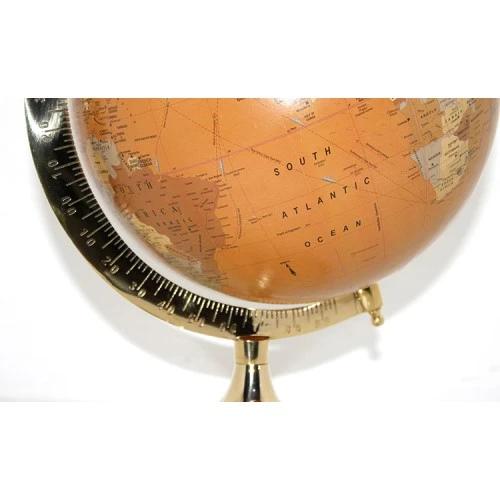 Pirinç Dünya Küre 47 Cm - Resim 2