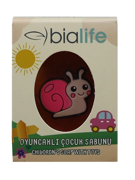 NAR ÇİÇEĞİ Özlü El Yapımı Oyuncaklı Çocuk Sabunu - Bialife - 3
