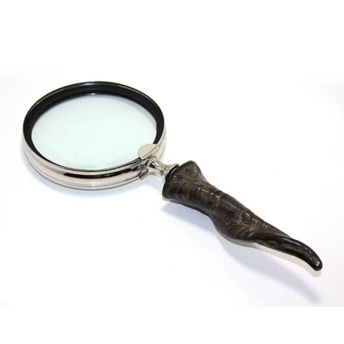 Pirinç Boynuz Saplı Büyüteç Model 2 ürün görseli