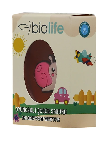 NAR ÇİÇEĞİ Özlü El Yapımı Oyuncaklı Çocuk Sabunu - Bialife - 5