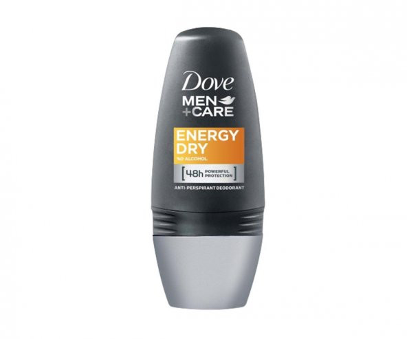 Dove Men Deodorant Roll-On Energy Dry 50 Ml
