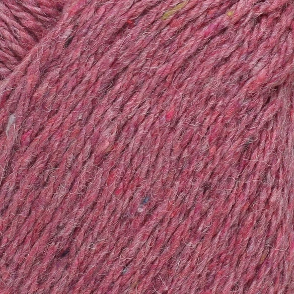 La Mia Re-tweed Gül Kurusu Melanj El Örgü İpi - L140 - 34417 - 2