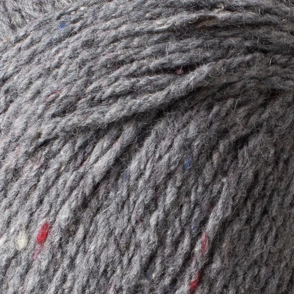 La Mia Re-tweed Gri Melanj El Örgü İpi - L149 - 34404 - 2