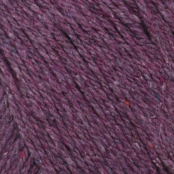 La Mia Re-tweed Mor Melanj El Örgü İpi - L143 - 34408 - 2