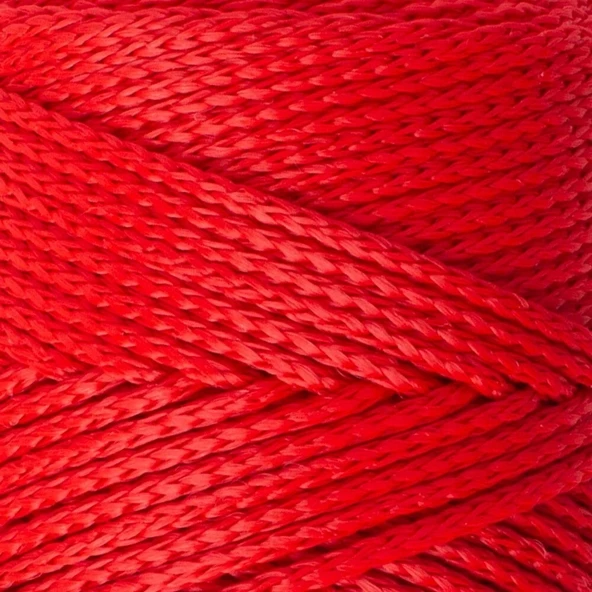 Loren Macrame Kırmızı El Örgü İpi - Rm 0100 - 34334 - 2