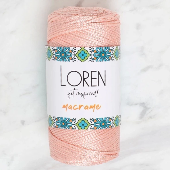 Loren Macrame Açık Yavruağzı El Örgü İpi - Rm 070 - 34342