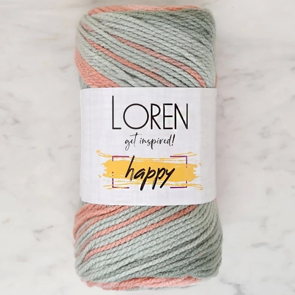 Loren Happy Ebruli El Örgü İpi - Rh013 - 34298