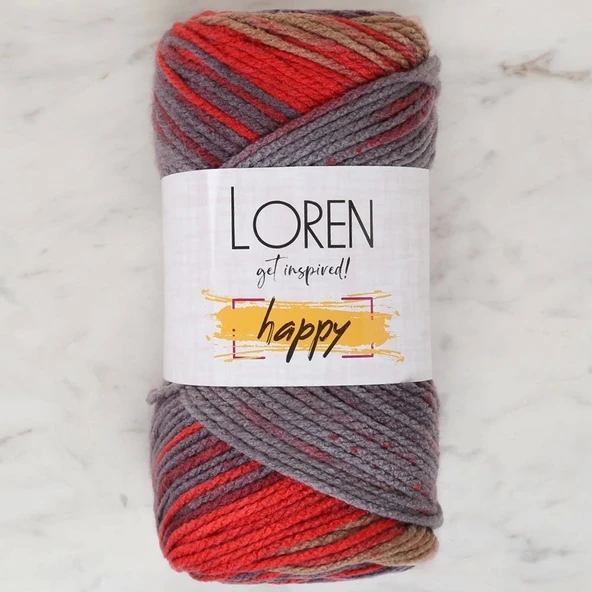 Loren Happy Ebruli El Örgü İpi - Rh006 - 34291
