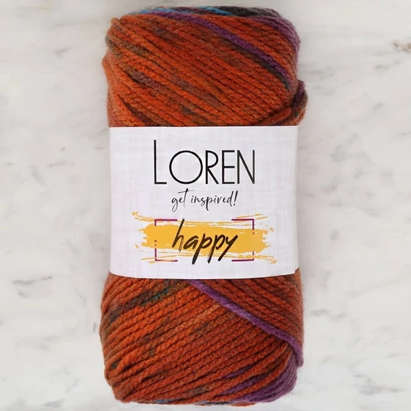 Loren Happy Ebruli El Örgü İpi - Rh003 - 34288