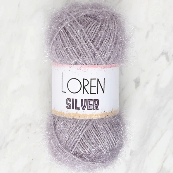 Loren Silver Gri El Örgü İpi - Rs0006 - 34097