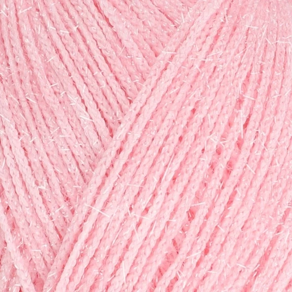 Loren Silver Toz Pembe El Örgü İpi - Rs0013 - 34074 - 2