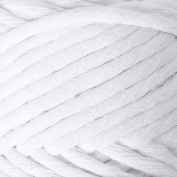 La Mia Boho Beyaz Büküm Makrome İpi - L001 - 33994 - Resim 2