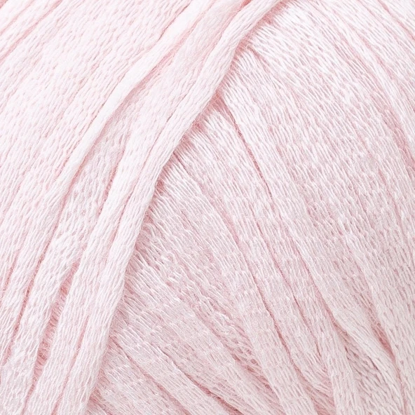 La Mia Fettucia Toz Pembe El Örgü İpi - L063 - 33887 - 2