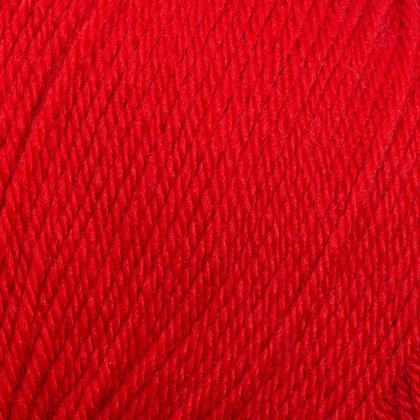 La Mia Merino Kırmızı El Örgü İpi - L092 - 33789 - 2