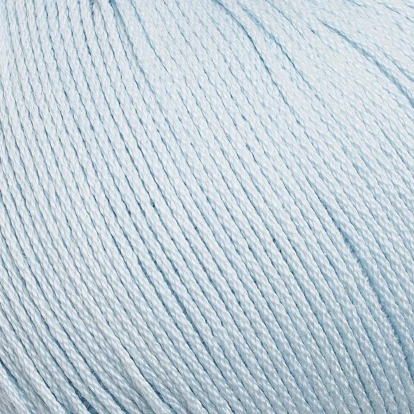 La Mia Lux Mercerized Cotton Bebe Mavi El Örgü İpi - 79 - 33748 - 2
