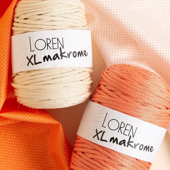 Loren Xl Makrome Sarı El Örgü İpi - R039 - 33704 - 5