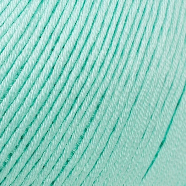 La Mia Mercerized Cotton Açık Yeşil El Örgü İpi - 137 - 33588 - 2
