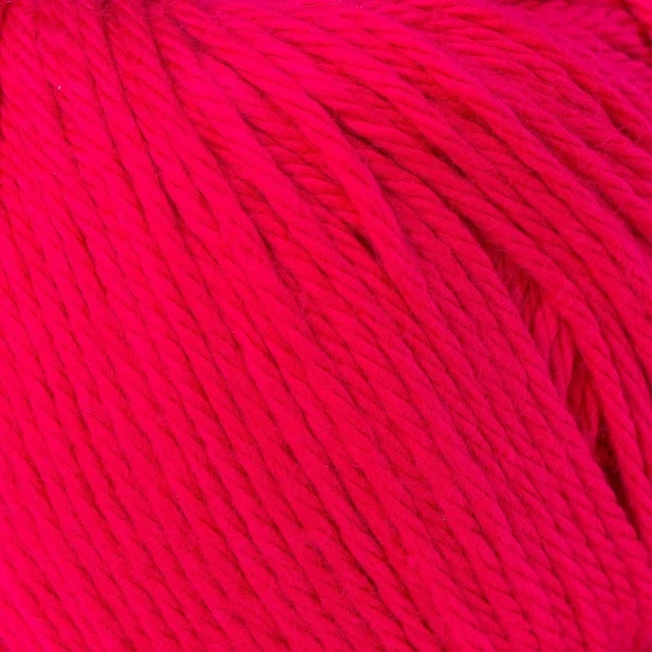 La Mia Pastel Cotton Fuşya El Örgü İpi - L058 - 33613 - 2