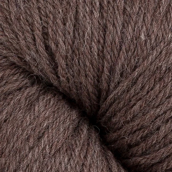 La Mia Natural Wool Koyu Kahverengi El Örgü İpi - H6 - 33603 - 2