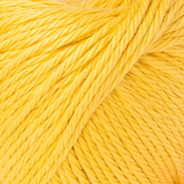 La Mia Pastel Cotton Hardal Sarısı El Örgü İpi - L061 - 33614 - 2