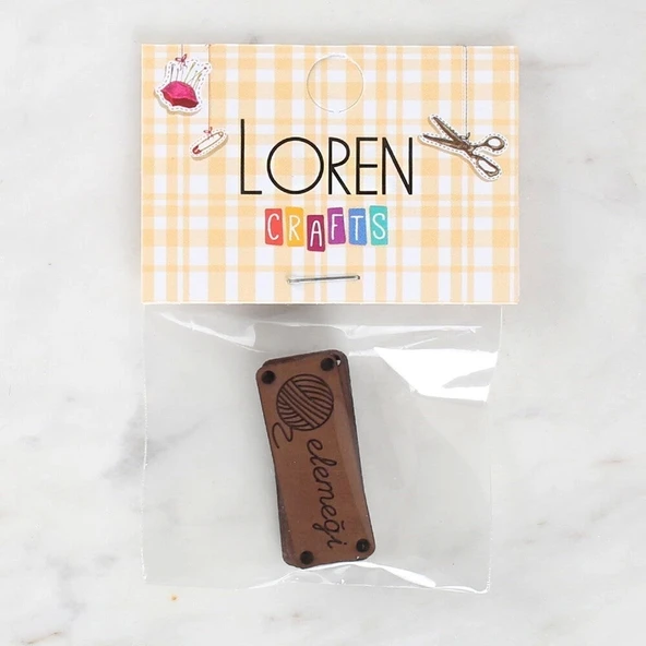 Loren Crafts Elemeği Deri Arma 5 Adet - 1584 - 2