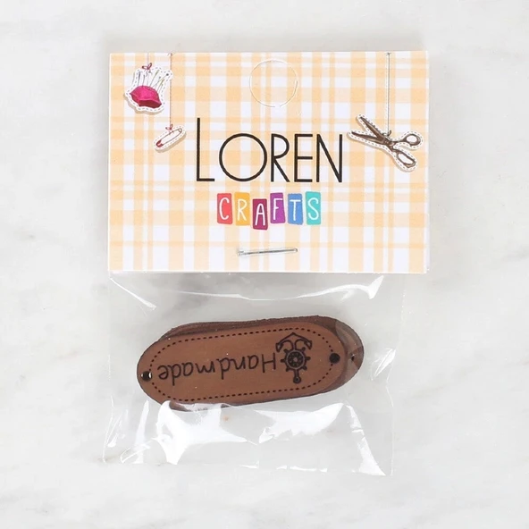 Loren Crafts Handmade Deri Arma 5 Adet - 1592 - 2