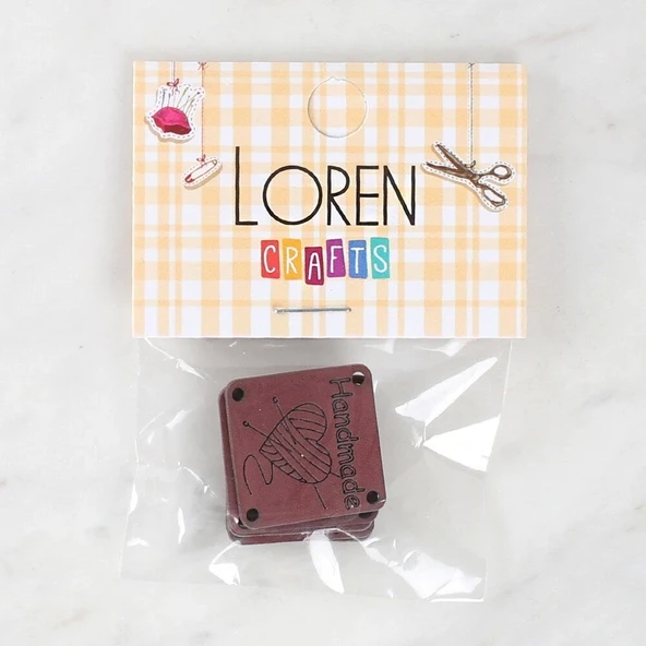 Loren Crafts Handmade Deri Arma 5 Adet  - 1598 - 2