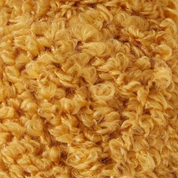 La Mia Retro Hardal Sarısı El Örgü İpi - Lm2012 - Resim 2