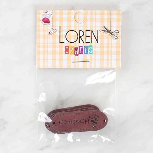 Loren Crafts Handmade Deri Arma 5 Adet - 1590 - 2
